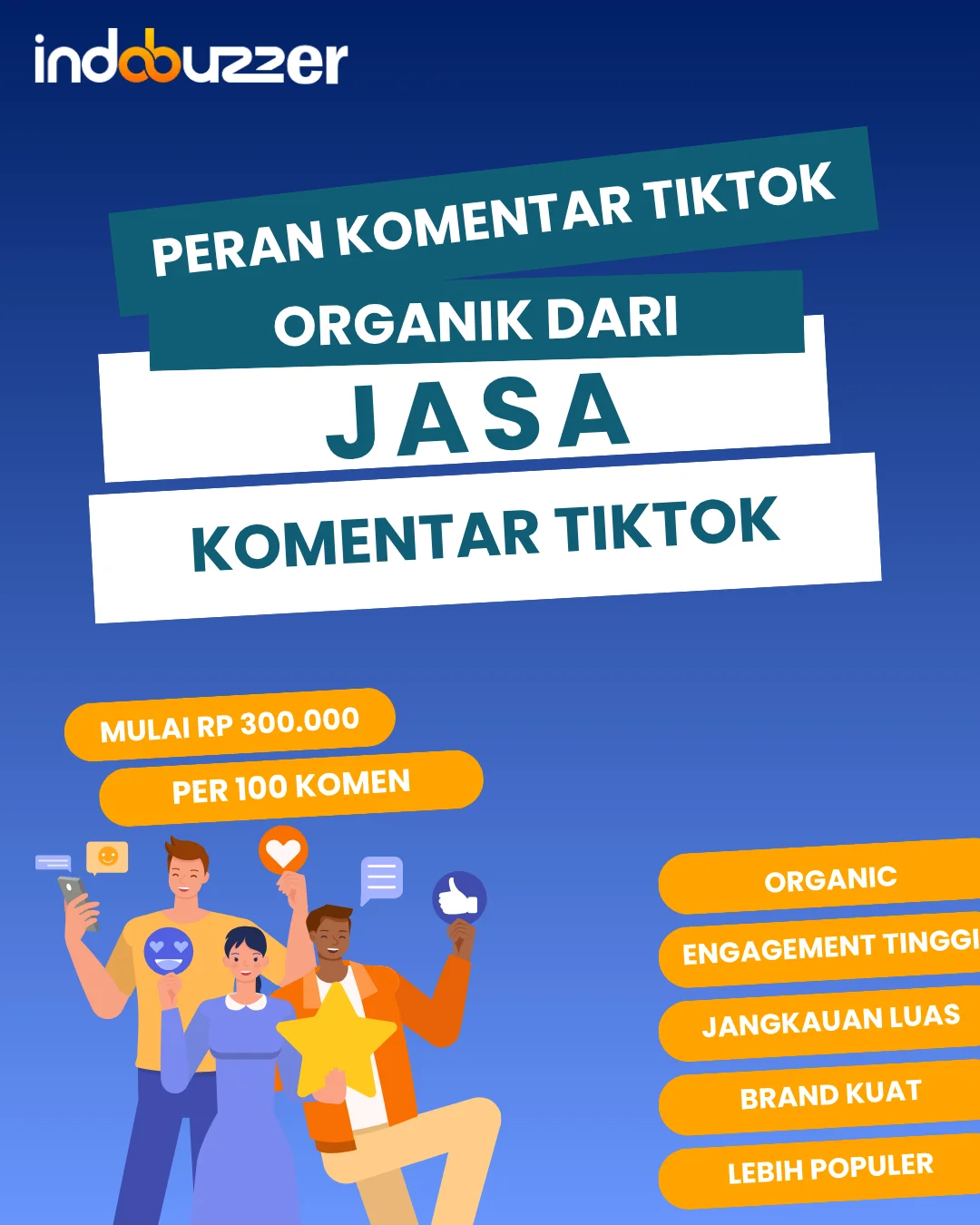 Peran Komentar Tiktok Organik Dari Jasa Komentar Tiktok Buzzer